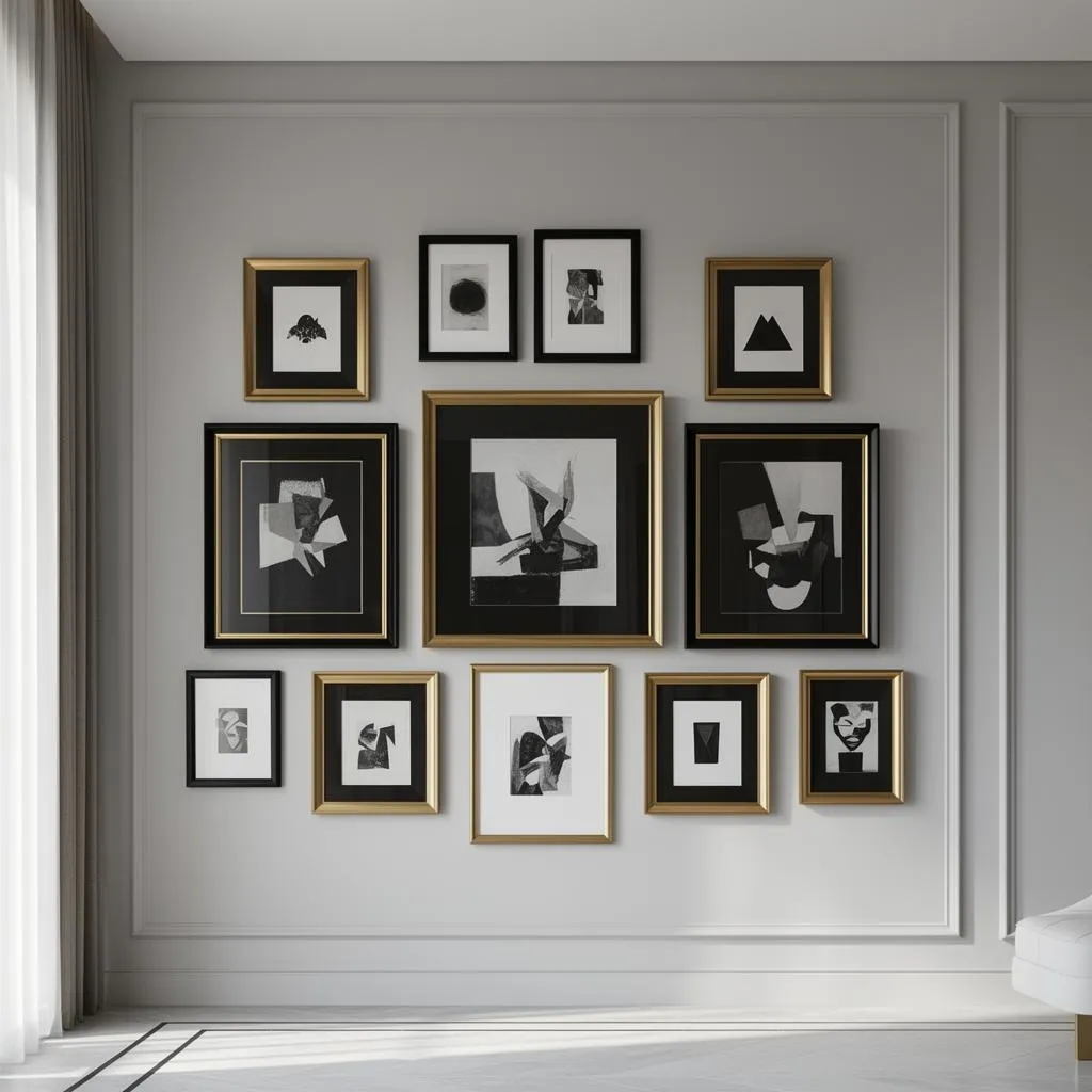 Gallery Walls Sydney — Paddington Terrace project by The Curated Walls