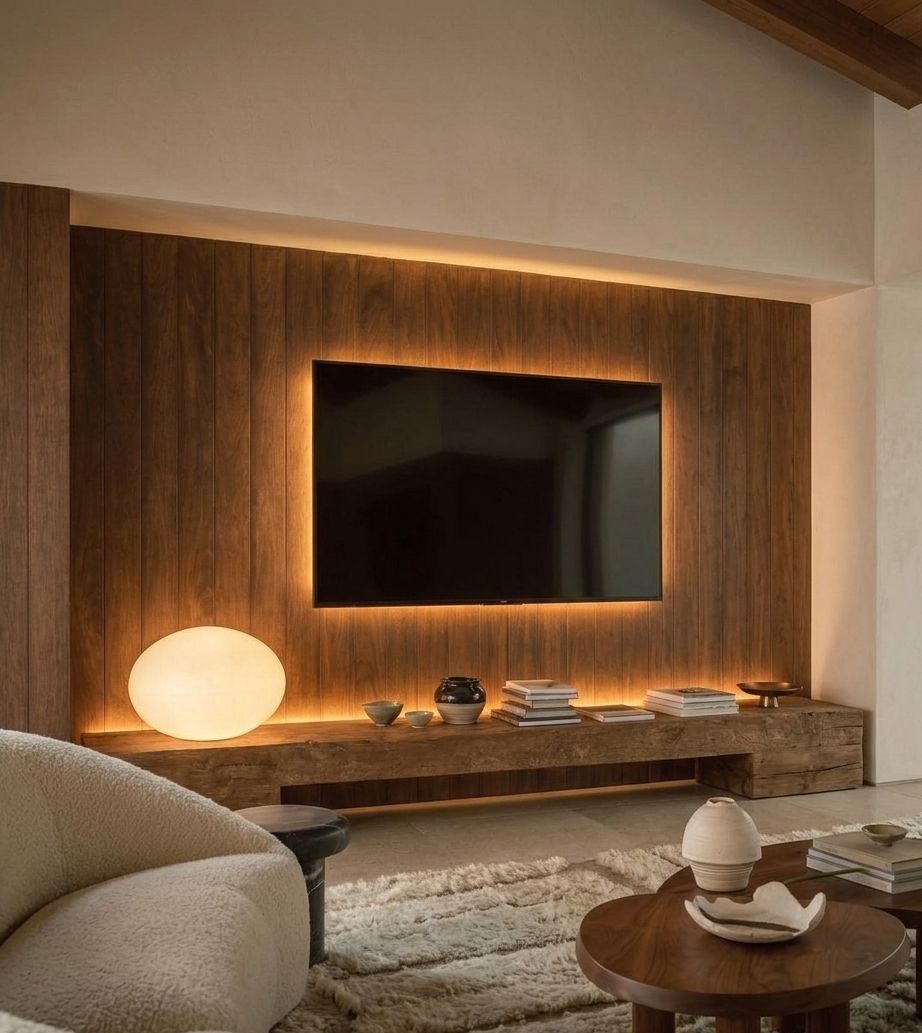 TV Mounting Sydney — Surry Hills Apartment project by The Curated Walls